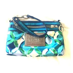 Coach "poppy" wristlet