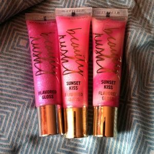 Three lip glosses