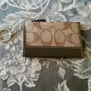 Coach card holder/change purse