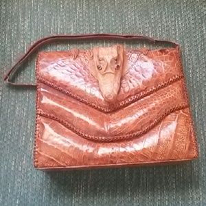 Vintage alligator purse