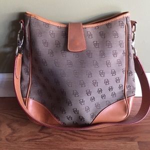Dooney & Burke signature monogram purse