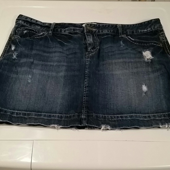 Denim skirt