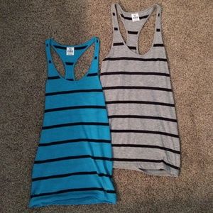 Pink Victoria Secret tank top bundle!