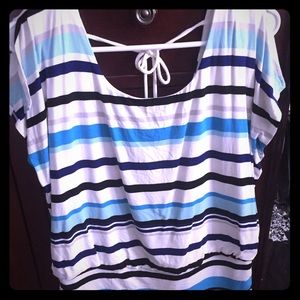 White House black Market top and suit for Ellie