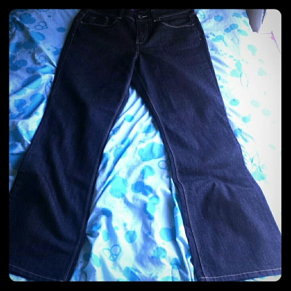 Dark Flare leg jeans