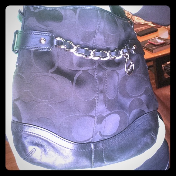 Black COACH purse