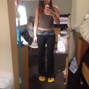 Pink Camo Rollover Yogas