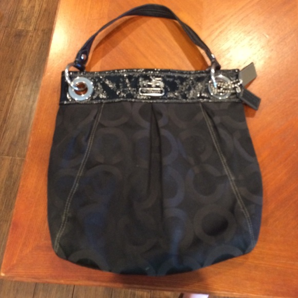Black COACH purse