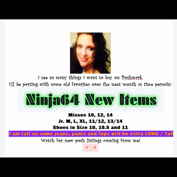New listings !!!!   Attention TALLS.