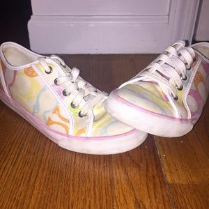 Colorful Coach Sneakers