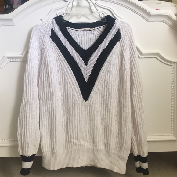 Rag & Bone type varsity sweater