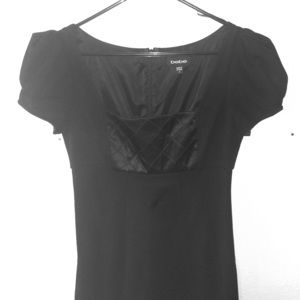 Bebe black cocktail dress