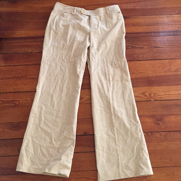 Lilly Pulitzer Khakis Corduroy Pants Size 12