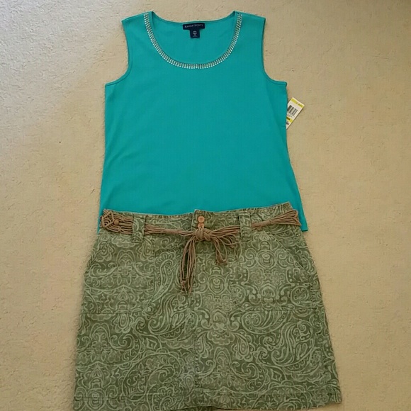 Turquoise tank SZ M