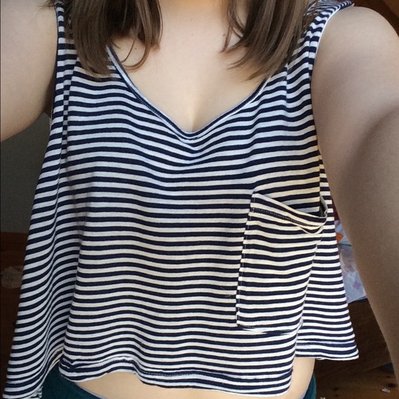 American Apparel striped tank top