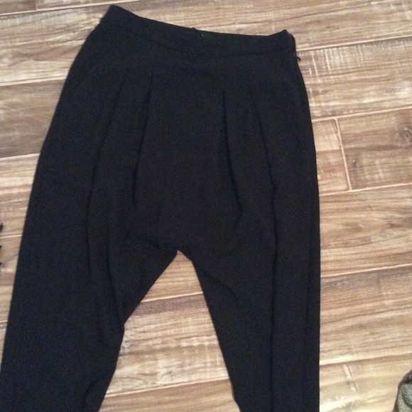 Forever 21 black harem pants