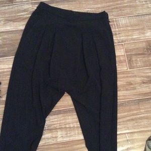 Forever 21 black harem pants
