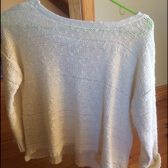 Forever 21 scoop back sweater