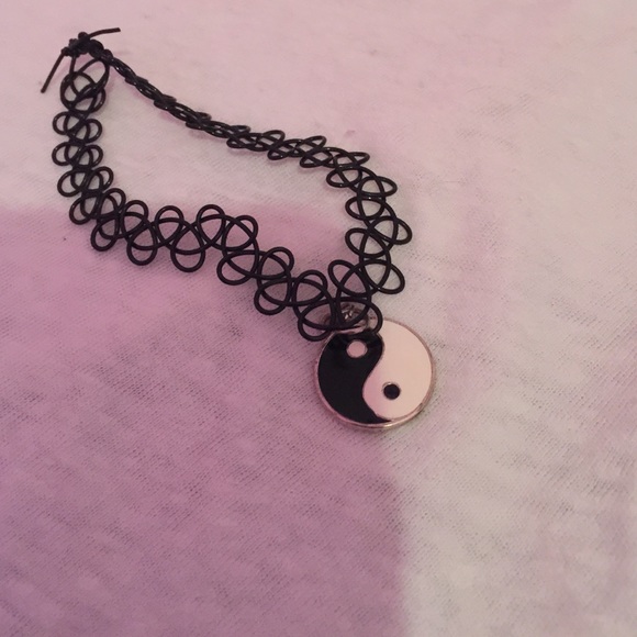 Handmade Yin Yang Choker
