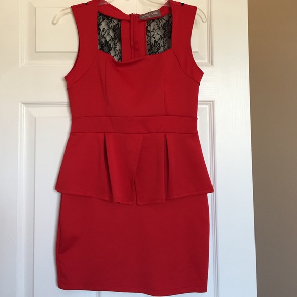 Peplum dress