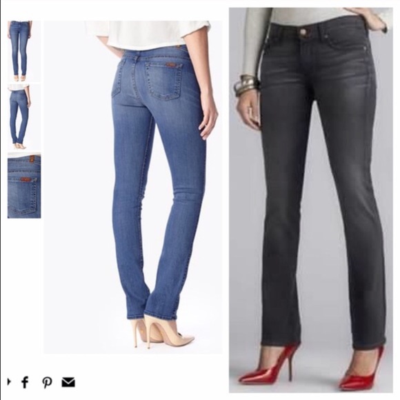 7 For All Mankind Modern Straight Fit Jeans