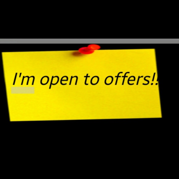 Please use the offer button, willing to negotiate