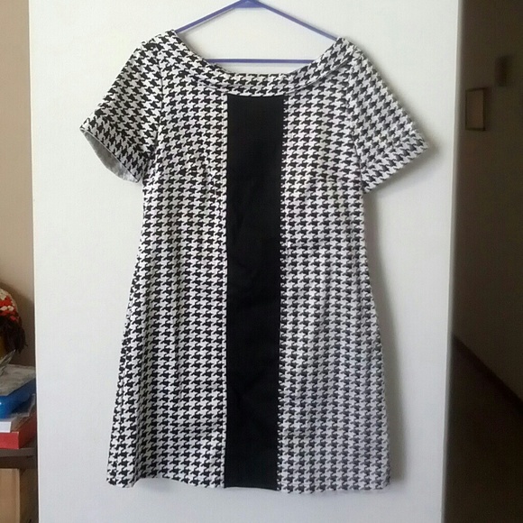 NWOT Retro Houndstooth Dogtooth Rockabilly Dress
