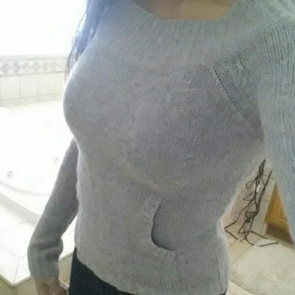 Off shoulder sweater