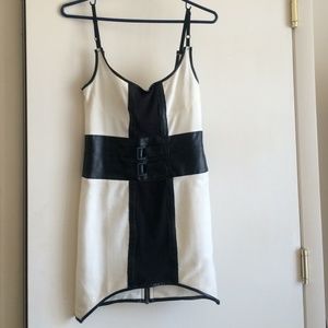 Black and White Dress