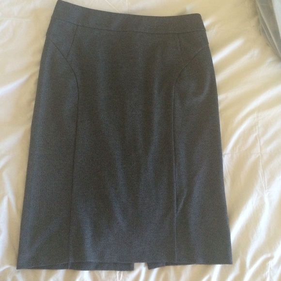 Grey Knit Skirt