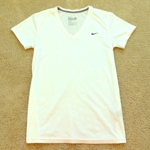 Nike Dri-Fit White T-Shirt