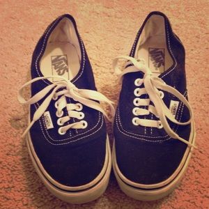 Black Vans
