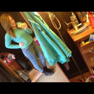 Sky blue sweater