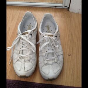Diesel shoes - white and tan