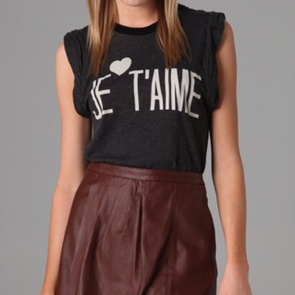 Wildfox muscle tee