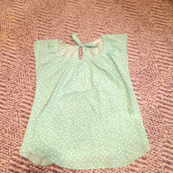 Lauren Conrad Polka Dot Blouse