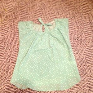 Lauren Conrad Polka Dot Blouse