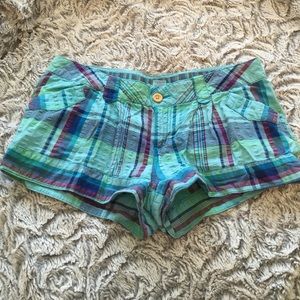 Plaid Shorts