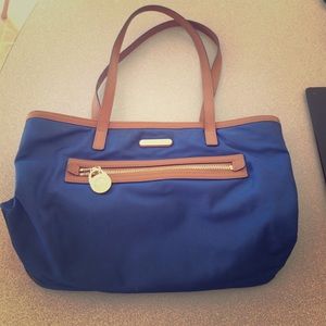 Michael Kors cobalt blue shoulder bag
