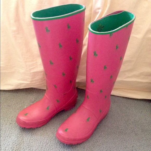 Polo rain boots 9