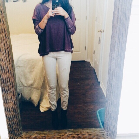 Zara white jeans🅿️🅿️only - Picture 4 of 4