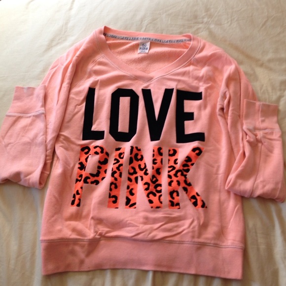 Victoria's Secret Love Pink Sweatshirt M