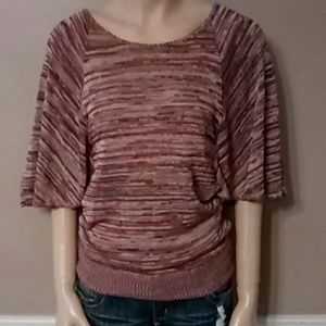 Multi color quarter sleeve