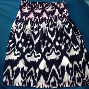 ❗SOLD ️bundle❗️Tribal strapless top