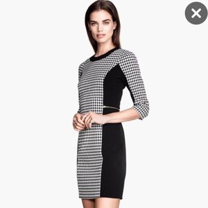 H&M Houndstooth Dress