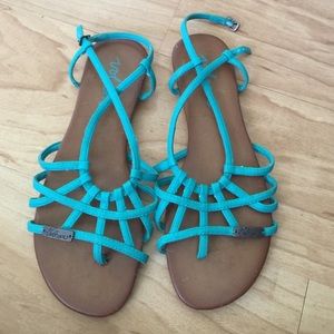 Teal Volcolm sandals