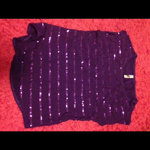 Purple sequin