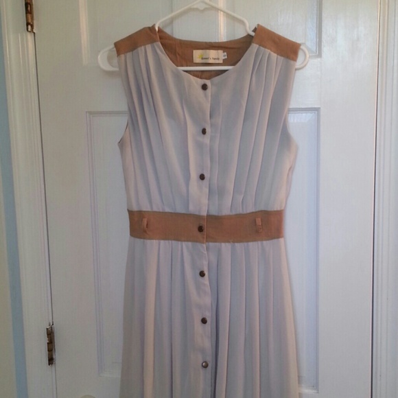 Chiffon maxi dress