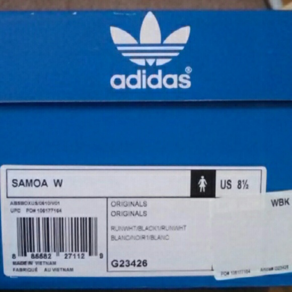 Adidas Samoa B&W Womens
