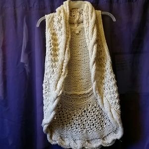 Crocheted vest